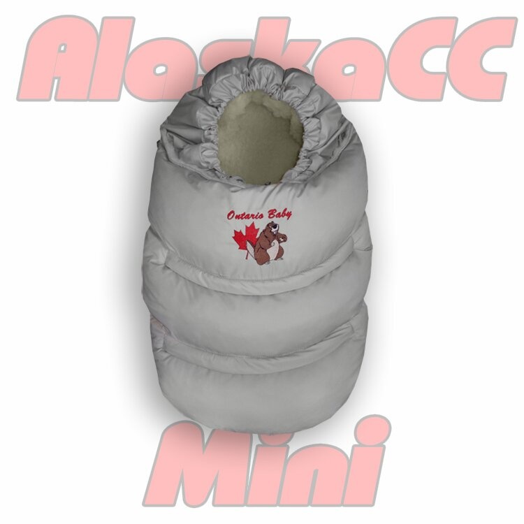 Конверт-трансформер для новонароджених зимовий Alaska Climate Control SMART підкладка на овчині, рожевий, ТМ Ontario Linen