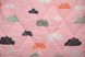Бортики в ліжечко Бортик-захист в ліжечко Равлик, хмарки на рожевому, на всю ліжечко, MagBaby Фото №7
