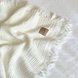 Одеяла и пледы Плед Муслин Жатка с бахромой молочный, Маленькая Соня Фото №3