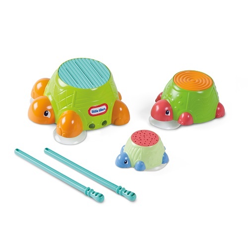 Игрушки для купания Игровой набор Черепашки-барабанчики для игры в ванной, Little Tikes