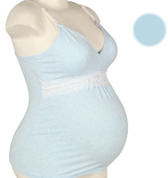 Топы для кормления Комплект для беременных и кормящих мам Blue, 502, ТМ ЭкоМама
