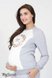 Свитшоты, худи Cвитшот для беременных и кормящих SPIRIT, серый меланж, Юла Мама Фото №2