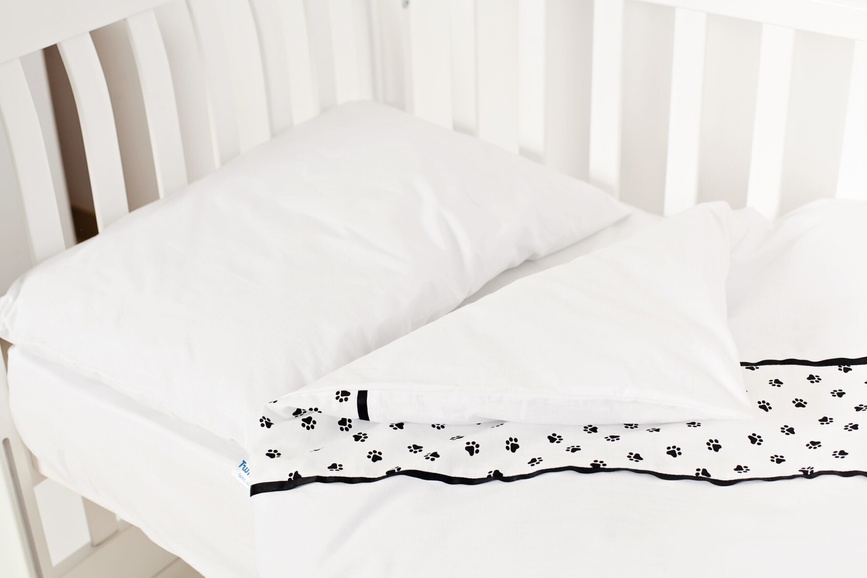 Постелька Сменная постель Evo, дизайн "Полярные медведи", 3 элемента, белого цвета, ТМ Twins