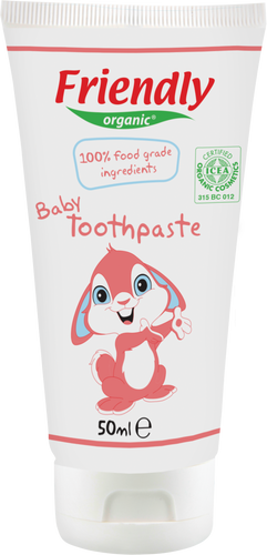Органічна косметика для малюка Органічна дитяча зубна паста, Friendly organic