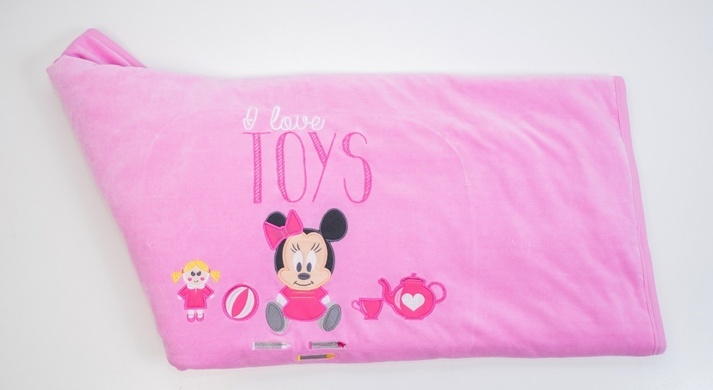 Одеяла и пледы Одеяло велюровое для детей Минни Маус Disney, Tigres