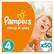 Підгузники Pampers Sleep&Play Maxi 4, 7-14 кг, 50 шт Фото №2
