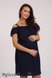 Сарафаны для беременных и кормящих Cарафан для беременных и кормящих CARO, темно- синий, Юла Мама Фото №3
