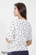 Блузы, рубашки Блузка VERONICA, узор на молочном фоне, Юла мама Фото №3