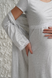 Халаты Комплект халат и ночнушка для беременных и кормящих мам 4299041, серый меланж, To be Фото №3