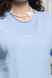 Спортивные костюмы Хлопковый костюм из футболки с шортами для беременных и кормящих мам MIKAELA, голубой, Юла Мама Фото №14