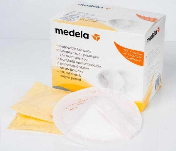 Лактационные вкладыши Одноразовые прокладки Disposable Nursing Bra Pads, 30шт, Medela