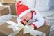 Чепчики, шапочки для новорождённых Шапочка Санта-Клауса, красная, MagBaby. Фото №3