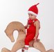 Чепчики, шапочки для новорождённых Шапочка Санта-Клауса, красная, MagBaby. Фото №4