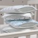 Постелька Комплект постельного белья в кроватку Art Design Голубая геометрия + бортик коса, 6 элементов, Маленькая Соня Фото №11
