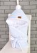Демисезонные конверты Конверт-одеяло для новорожденных велюровый демисезонный, на трикотаже, голубой меланж, MagBaby Фото №1