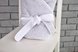 Демисезонные конверты Конверт-одеяло для новорожденных велюровый демисезонный, на трикотаже, серый меланж, MagBaby Фото №4