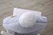 Демісезонні конверти Конверт-ковдра для новонароджених велюровий демісезонний, на трикотажі, сірий меланж, MagBaby Фото №3