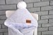 Демисезонные конверты Конверт-одеяло для новорожденных велюровый демисезонный, на трикотаже, серый меланж, MagBaby Фото №2