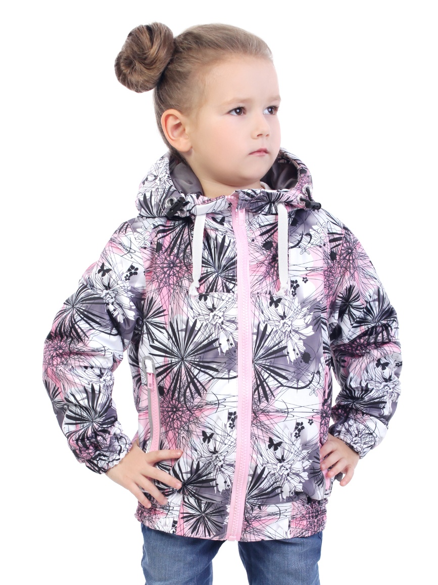 Куртки и пальто Ветровка на девочку фиолетовая, Be Easy