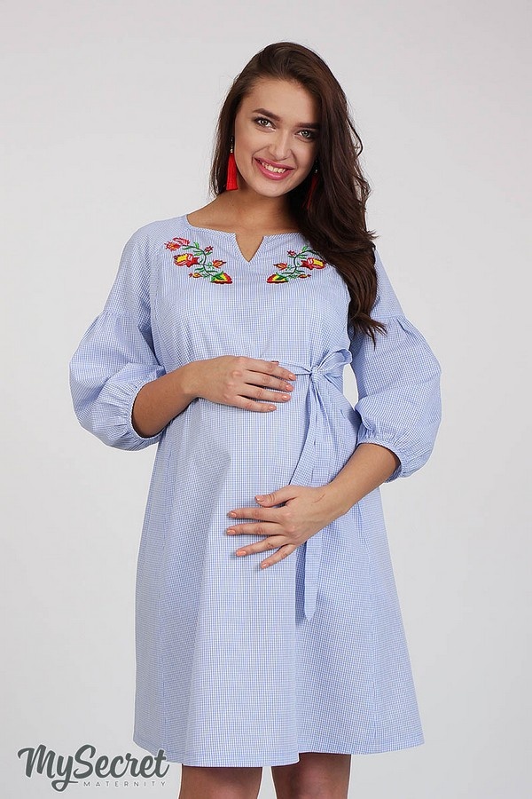 Сукня-вишиванка для вагітних і годуючих LADA, Юла Мама