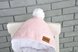 Демисезонные конверты Конверт-одеяло для новорожденных велюровый демисезонный, на трикотаже, розовый меланж, MagBaby Фото №2