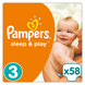Підгузники Pampers Sleep&Play Midi 3, 4-9 кг, 58 шт Фото №2