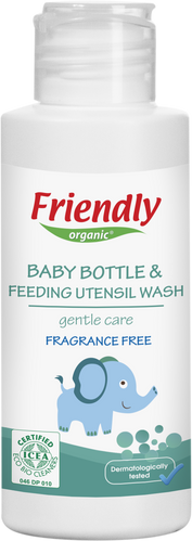 Органічна побутова хімія Органічний миючий засіб для пляшок, сосок та посуду (без запаху), 100мл, Friendly organic