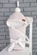 Демисезонные конверты Конверт-одеяло для новорожденных велюровый демисезонный, на трикотаже, бежевый меланж, MagBaby Фото №1