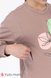 Світшоти, худі Трикотажний світшот для вагітних та годуючих Jenny, капучіно, Юла мама Фото №4