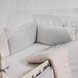 Постелька Сменный комплект постельного белья в кроватку Mi-mi розовый, 3 элемента, Маленькая Соня Фото №4