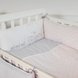 Постелька Сменный комплект постельного белья в кроватку Mi-mi розовый, 3 элемента, Маленькая Соня Фото №2