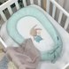 Коконы для новорожденных Кокон Baby Design Ку-ку, мятный Маленькая Соня Фото №2