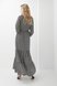 Платья на каждый день Платье макси для беременных и кормящих, черно-белое, ТМ Dianora Фото №2