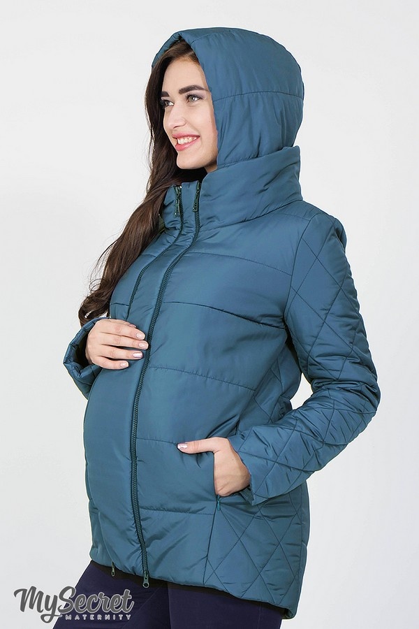 Демісезонна стьобана куртка для вагітних EMMA, Юла Мама