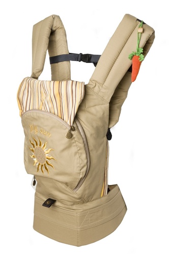 Ергорюкзаки Ергономічний рюкзак з сіточкою для провітрювання спинки, бежевий, Модний карапуз