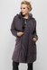 Куртки для беременных Пальто двустороннее для беременности, Серый или Цветочный, ТМ Dianora Фото №5