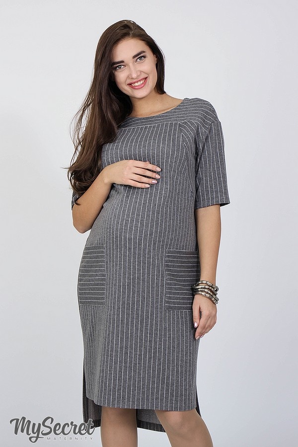 Сукня для вагітних і годуючих в стилі oversize FLO, Юла мама