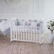 Постільна білизна Комплект дитячої постільної білизни в стандартне ліжечко Mon cheri, 6 елементів, сірий, Маленька Соня Фото №4