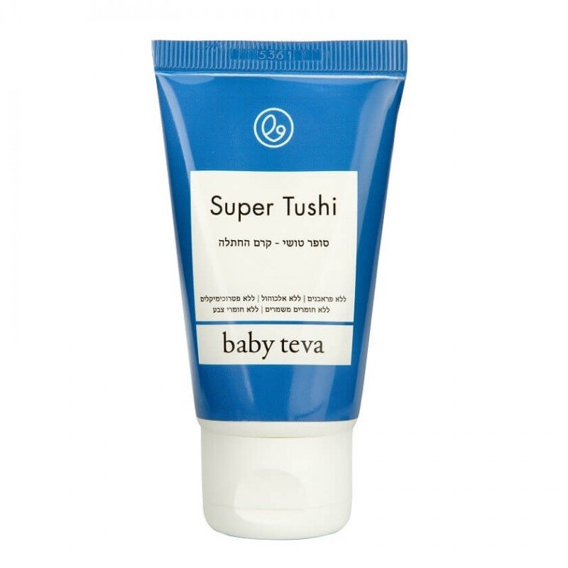 Органическая косметика для малыша Витаминизированный детский крем от опрелостей, уход за попой младенца Super Tushi cream, Baby Teva