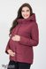 Куртки для беременных Демисезонная стеганная куртка для беременных EMMA, бордо, Юла Мама Фото №4
