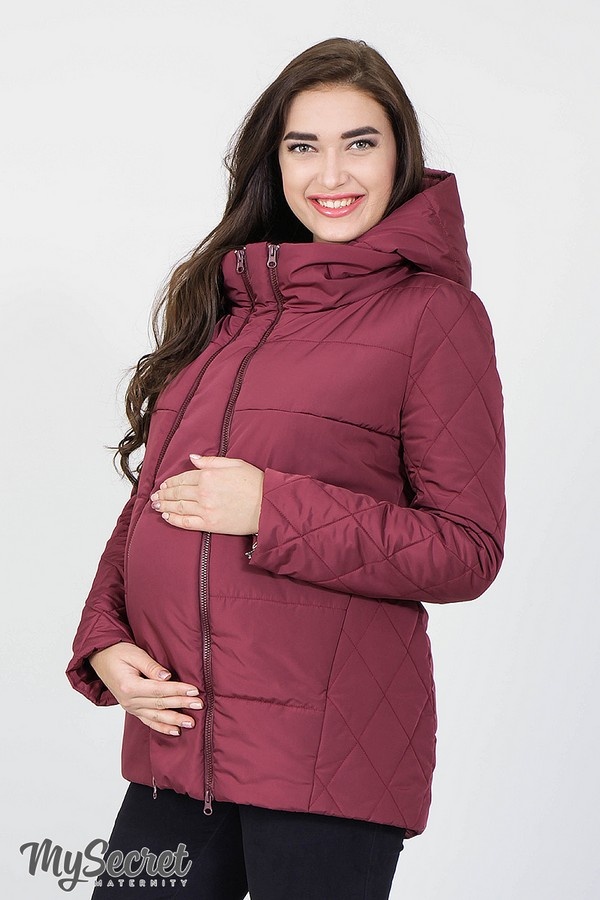 Демісезонна стьобана куртка для вагітних EMMA, Юла Мама