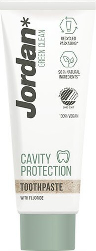 Органічна косметика для мами Органічна зубна паста Green Clean Cavity Protect 75 мл, Jordan