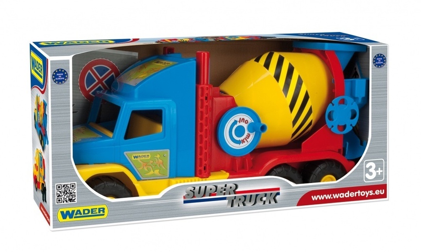 Машинки-іграшки Іграшкова бетономішалка Super Truck, Tigres