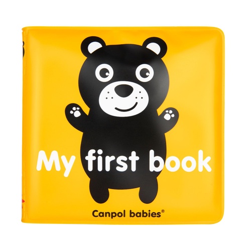 Кубики, мягкие книжки Игрушка-книжечка мягкая пищалка 0+, Happy Vehicles, Canpol babies