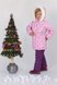 Дитячі зимові комплекти та костюми Зимовий костюм-комбінезон Bubble pink для дівчинки, Модний карапуз Фото №2