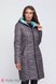 Куртки для вагітних Двостороннє зимове пальто для вагітних Kristin, сірий зі світлою м'ятою, Юла мама Фото №4