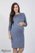 Платья на каждый день Элегантное платье-футляр для беременных и кормящих ANNITA LIGHT, светло-синий меланж, Юла мама Фото №2