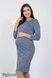 Платья на каждый день Элегантное платье-футляр для беременных и кормящих ANNITA LIGHT, светло-синий меланж, Юла мама Фото №4
