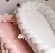 Коконы для новорожденных Кокон-позиционер с косичкой 9064-TMKV-24, пудра, Twins Фото №3