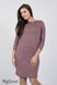 Платья на каждый день Элегантное платье-футляр для беременных и кормящих ANNITA LIGHT, розовый меланж, Юла мама Фото №5